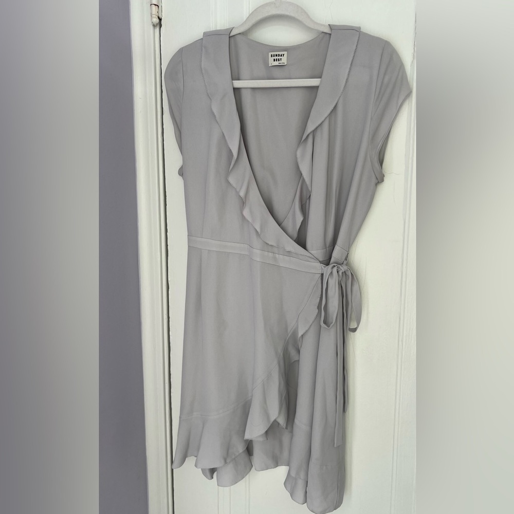 Aritzia Sunday Best Wrap Dress